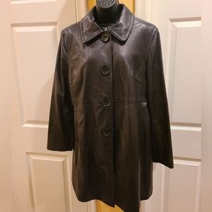 Leather Coat Final Price Reduction